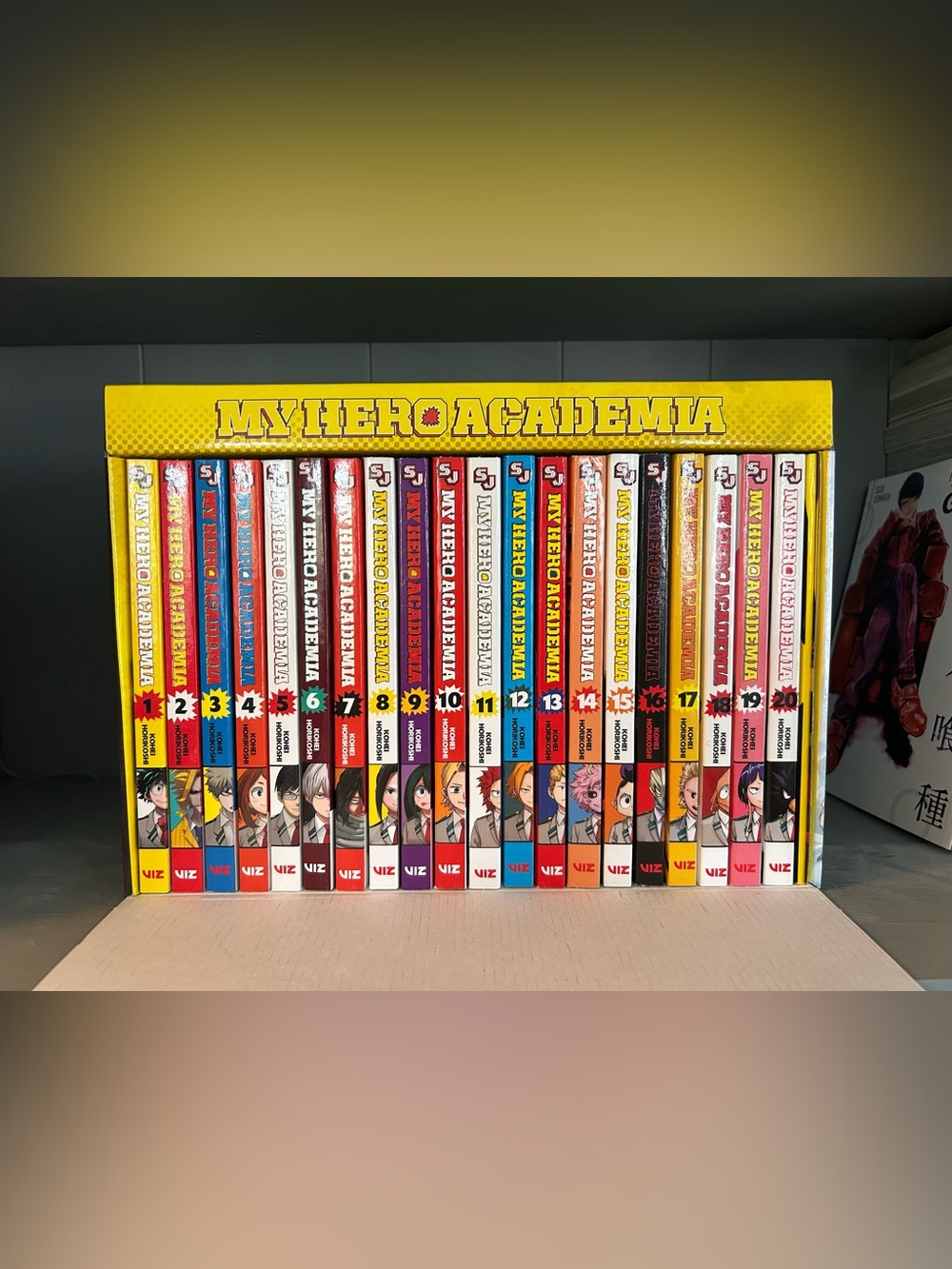 My Hero Academia (MHA) English Manga Vol 1 - 20 - Booklet and Poster included